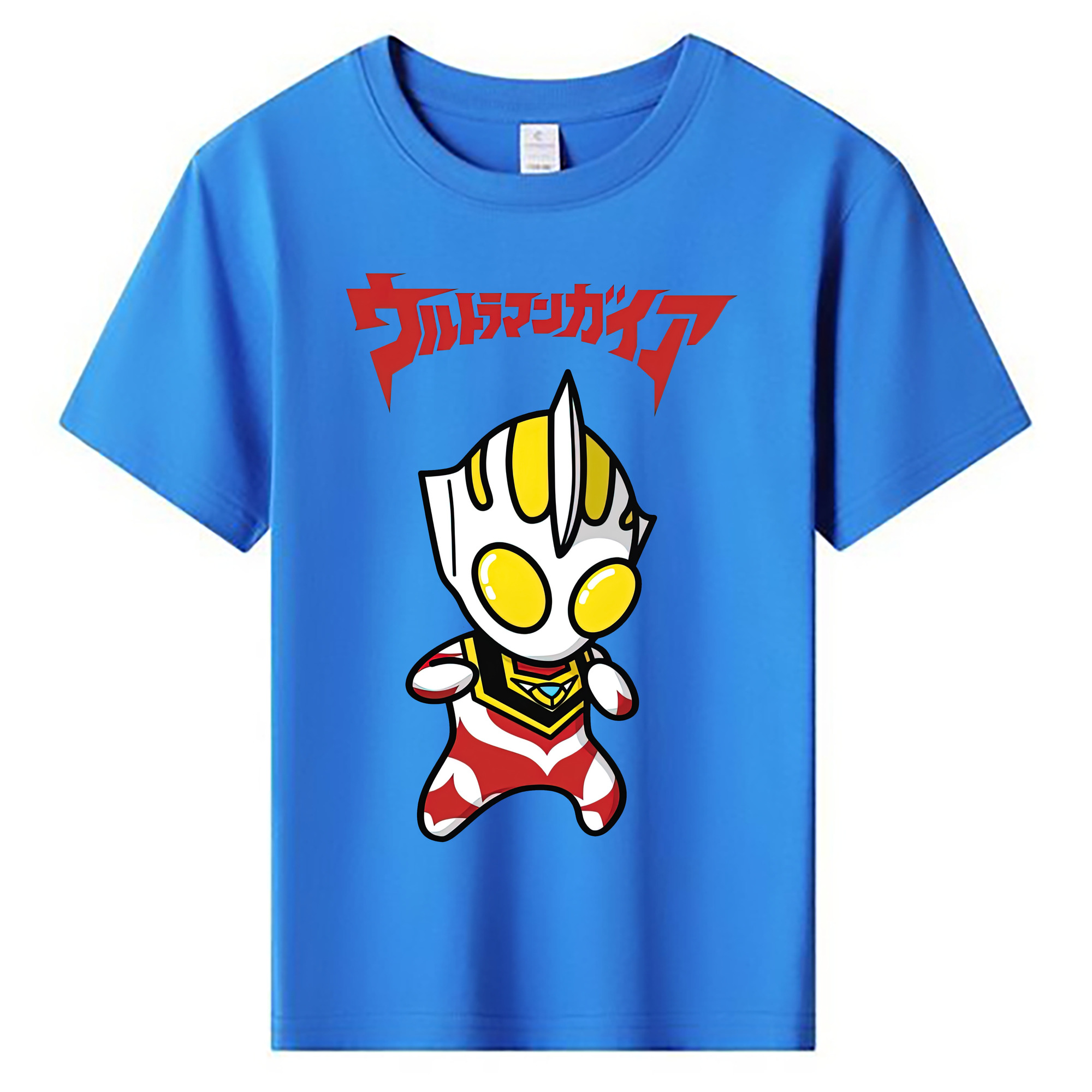 （画像用） ウルトラマン Ultraman 綿100％キッズTシャツ（フロントプリント）